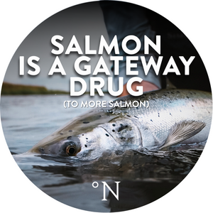 You added <b><u>Salmon is a gateway drug - Sticker</u></b> to basket.