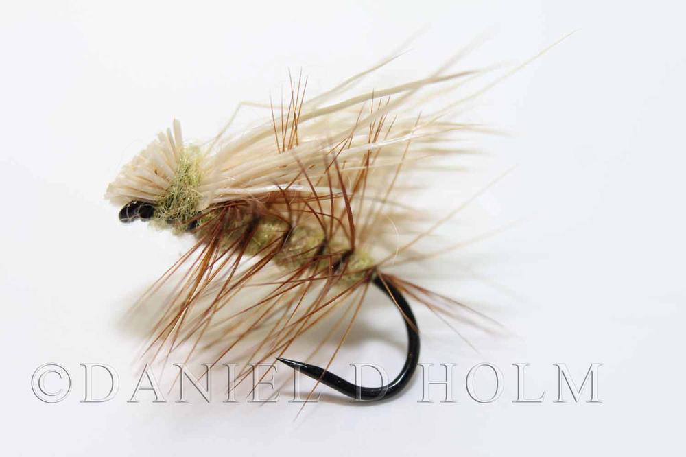 (Pro Grade) Whiting Red Label Dryfly - White