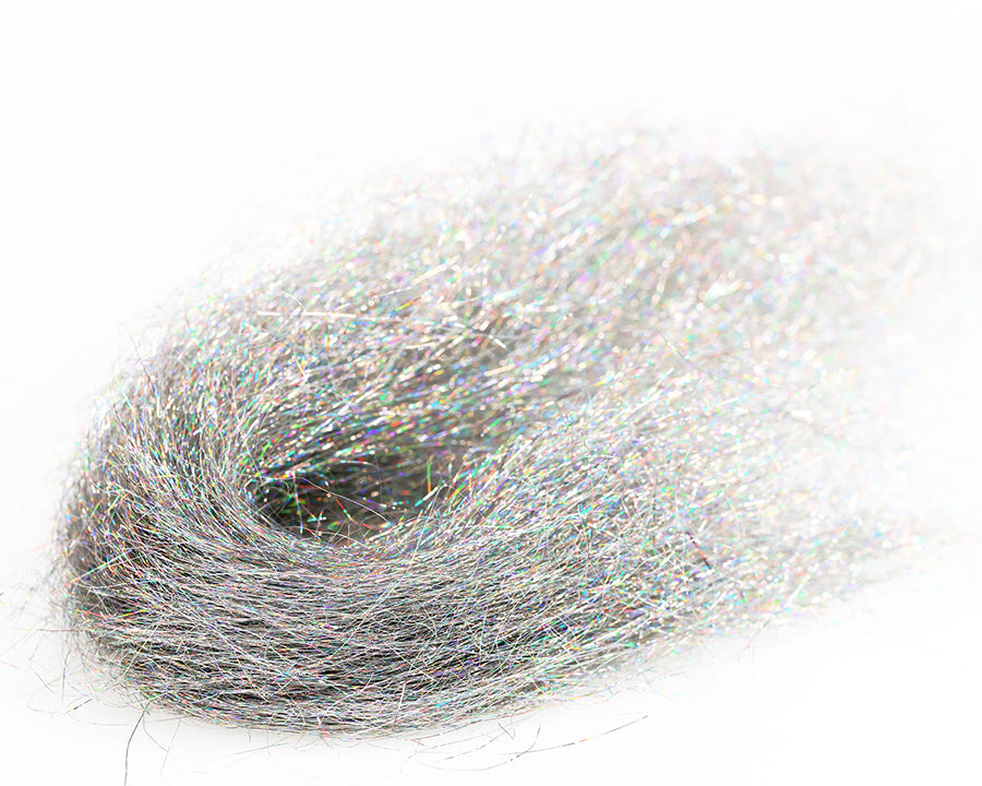 Holo Angel Hair - Silver Uvr