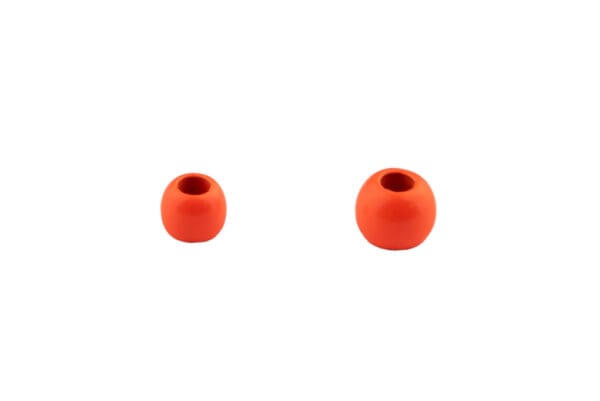 Tungsten Beads - Fl. Orange