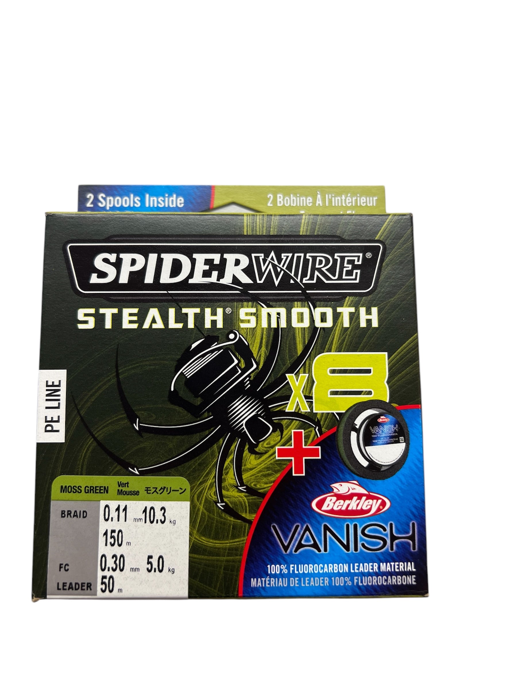 Spiderwire Stealth Smooth x8 + front