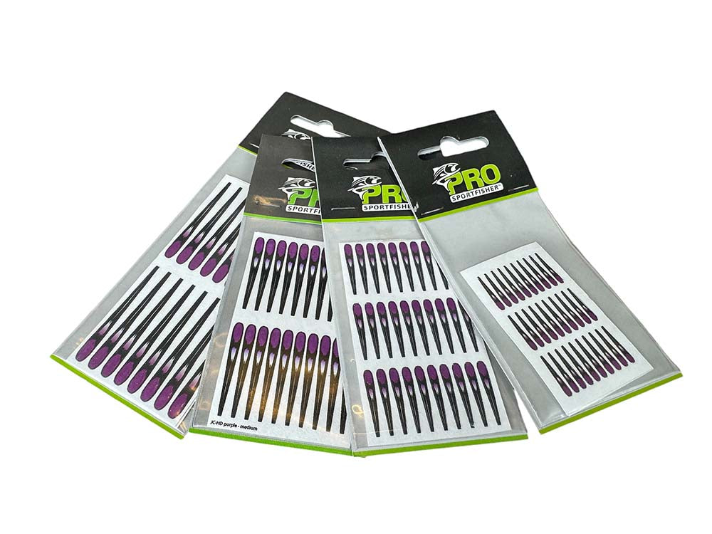 Pro Sportfisher Flexi tube 25/55 kit one of each in all 12 colours