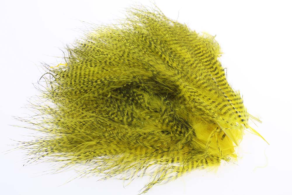 Fine Barred marabou - Yellow
