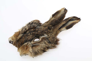 Rabbit Mask - Natural Brown