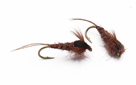 You added <b><u>Flashback nymph Size 12 - tied in DK</u></b> to basket.