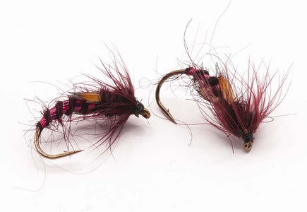 You added <b><u>Flashback nymph Size 12 - tied in DK</u></b> to basket.