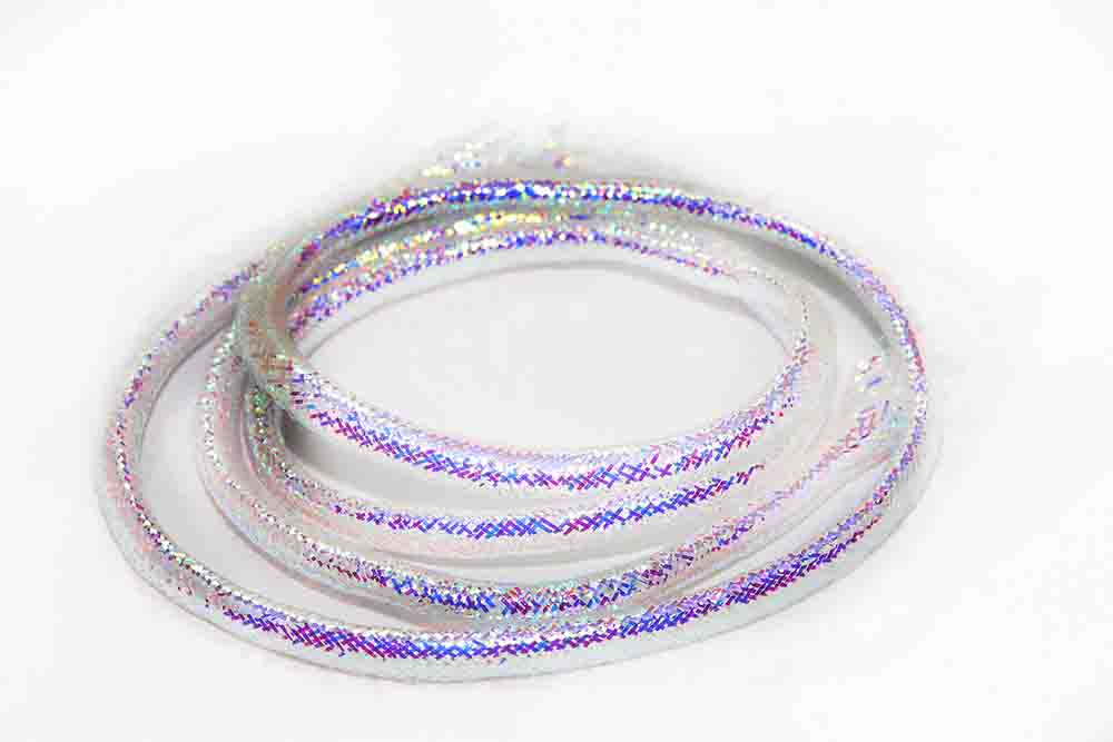 Minnow Body Mylar Tubing - Pearltone (M)