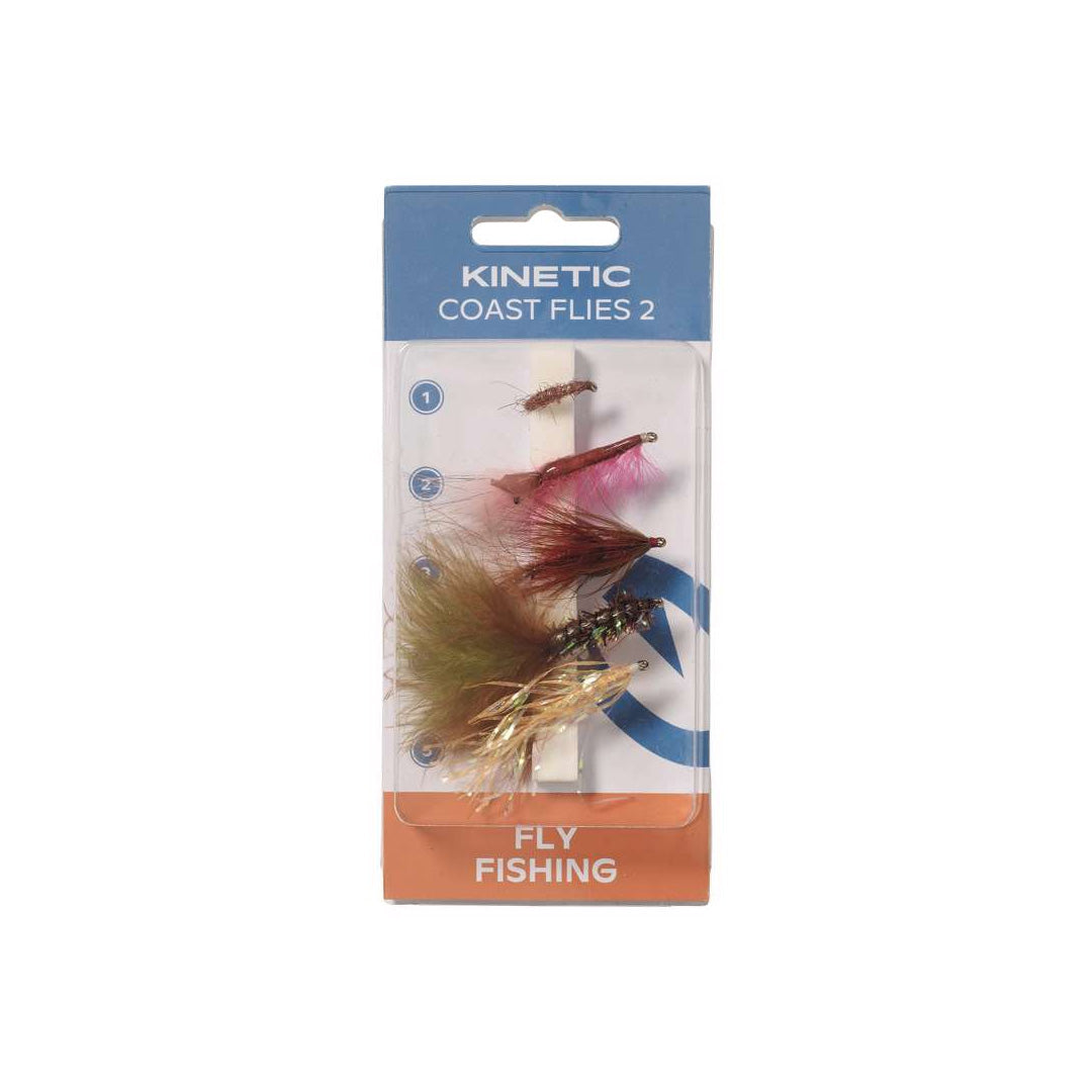 Kinetic Coast Flies 2 - 5 stk. Kystfluer