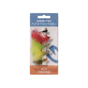 You added <b><u>Kinetic Put & Take Flies 3 - 5 stk. Fluer</u></b> to basket.