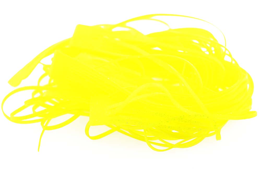 Magnum Predator Rubber Legs - Hot Yellow