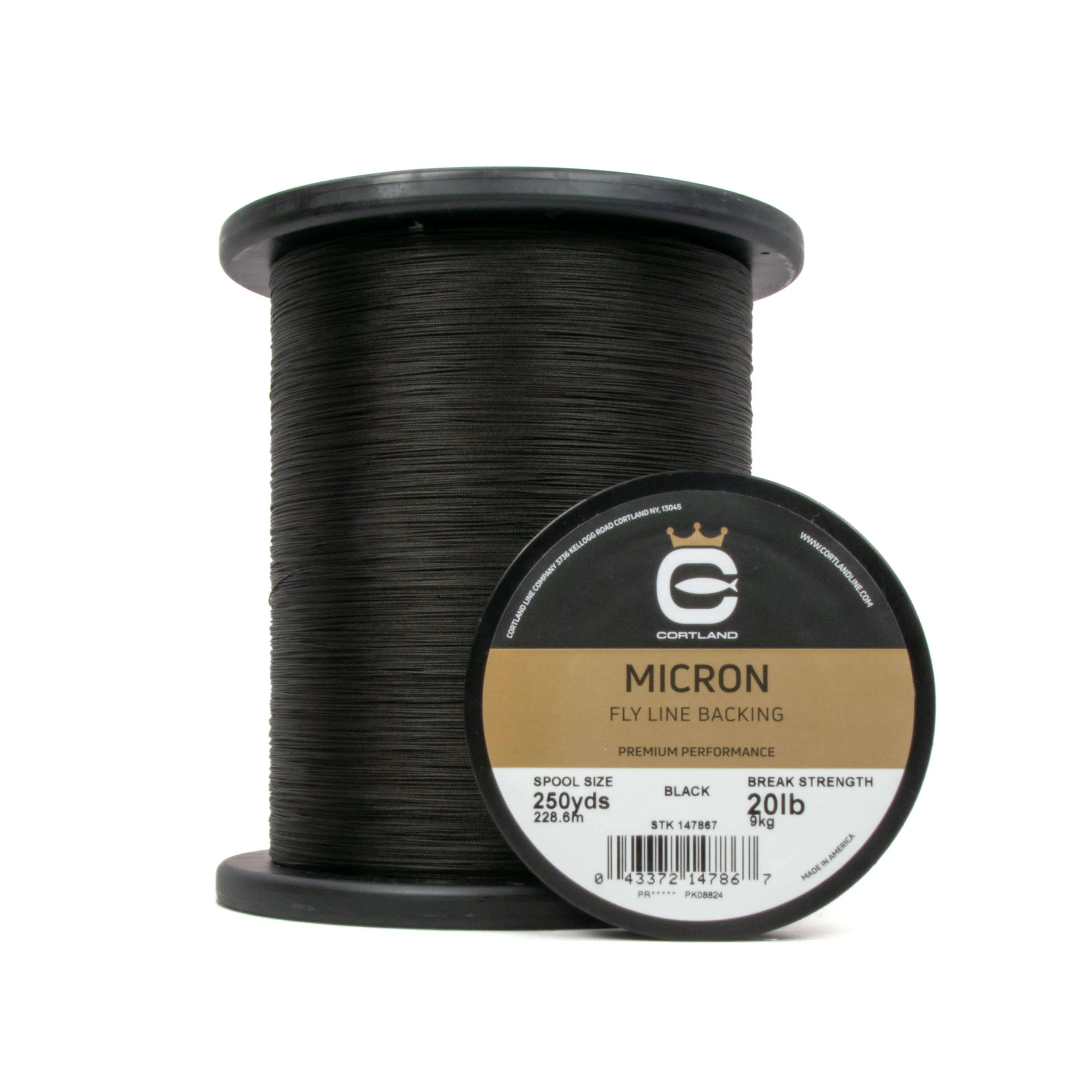 Cortland Micron Backing - Black
