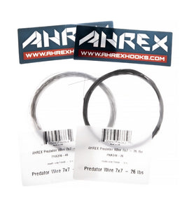 You added <b><u>Ahrex Predator Wire 7X7 - 26Lb</u></b> to basket.