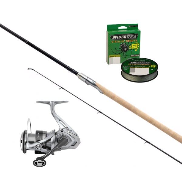 Delicious complete fishing set for coastal fishing