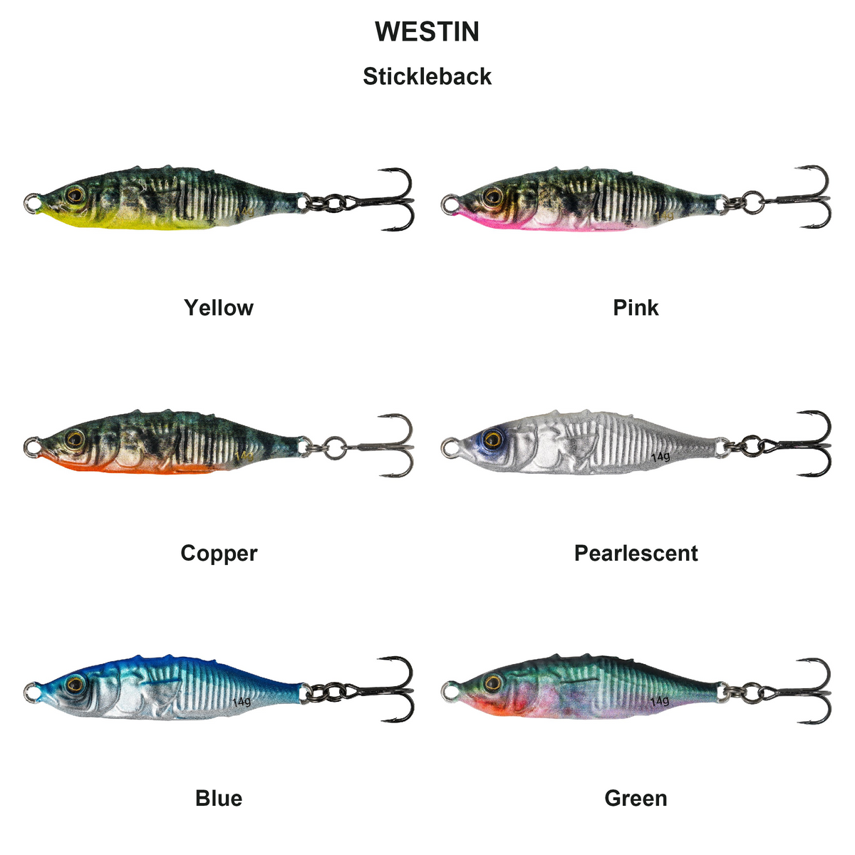 Farveoversigt – Stickleback