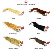 Farveoversigt – Whiting Rooster Saddle – Platinum
