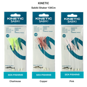 Farveoversigt – Kinetic Sabiki Shaker 130Cm