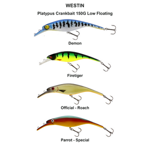 You added <b><u>Platypus Crankbait 150G Low Floating</u></b> to basket.