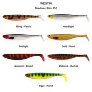 Farveoversigt – Shadteez Slim 33G