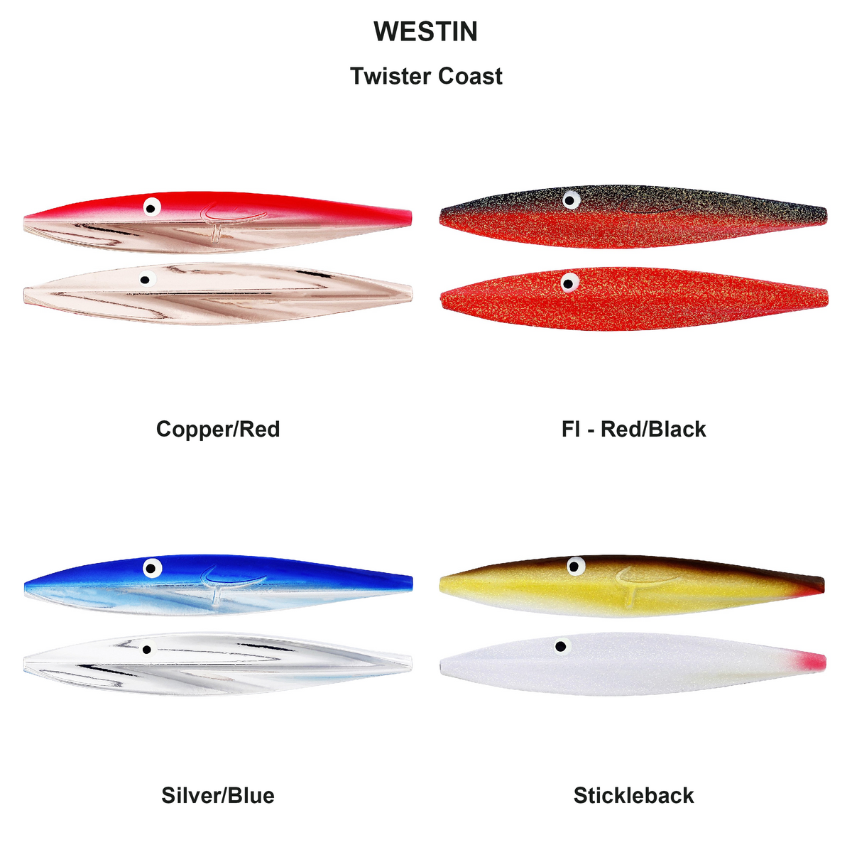 Farveoversigt – Twister Coast