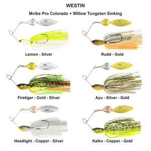 You added <b><u>Mvibe Pro Colorado + Willow Tungsten Sinking</u></b> to basket.