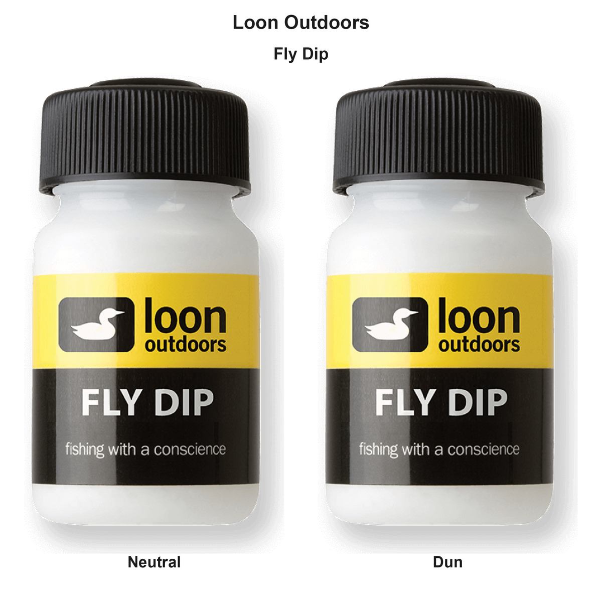 Farveoversigt – Loon Outdoors Fly Dip