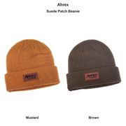 Farveoversigt – Ahrex Suede Patch Beanie