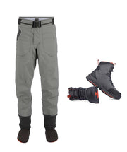Simms Freestone Waist Waders Set