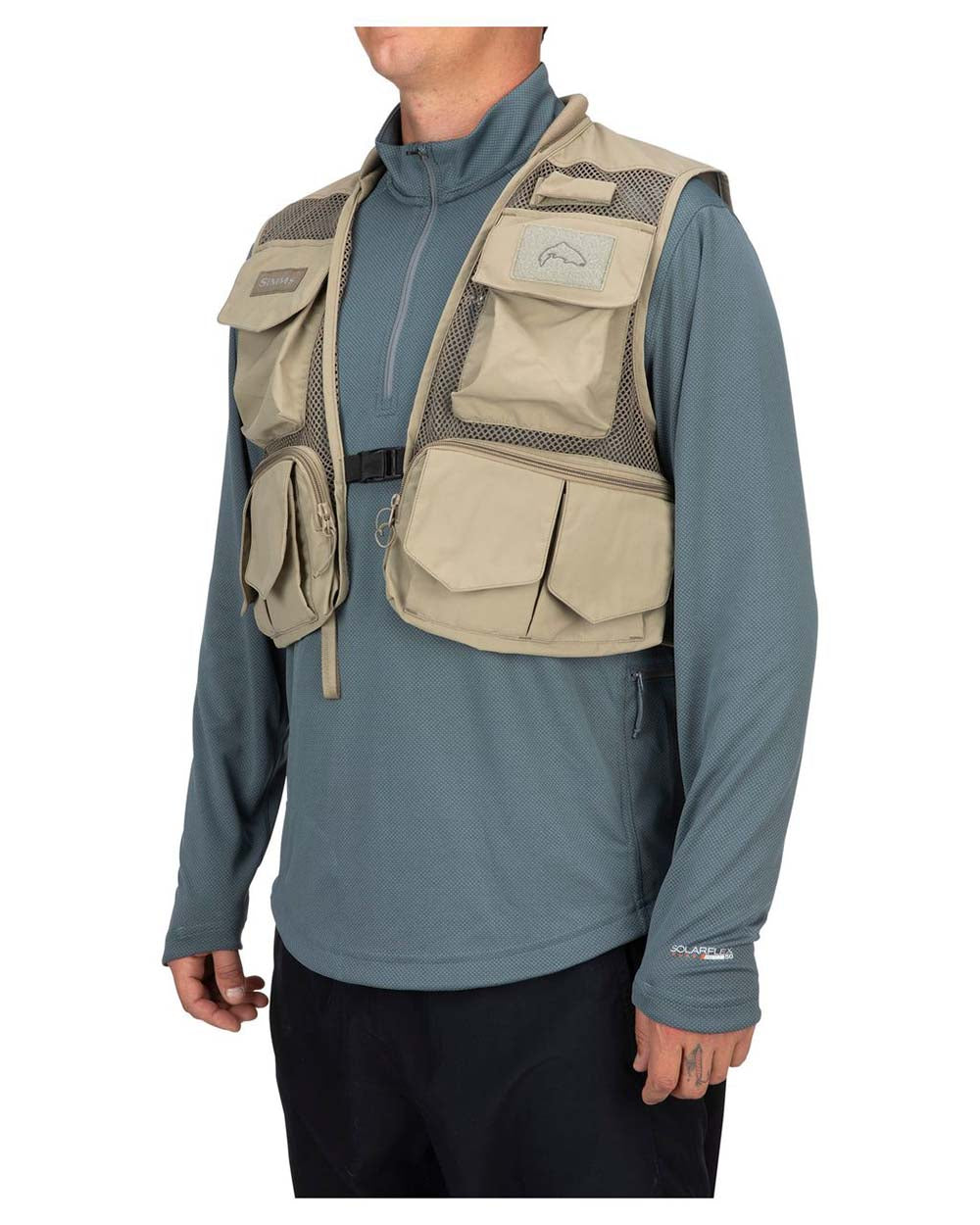 Simms Tributary Vest  - Tan