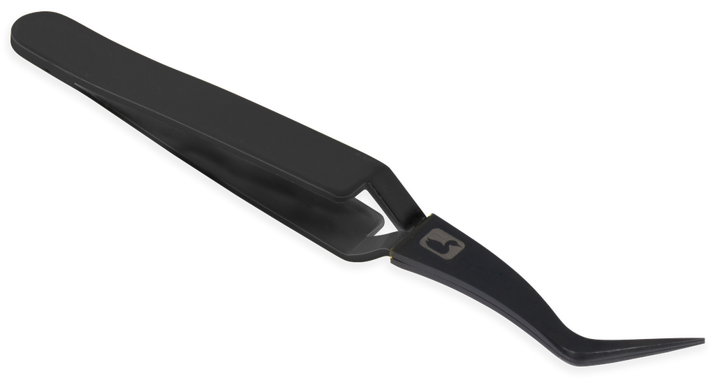 Micro tip D-Loop Tweezer - Black