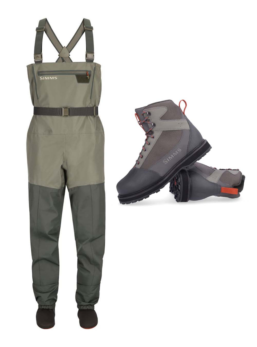 Simms Tributary Waders Set