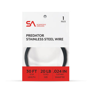 You added <b><u>SA Stainless steel leader - 45 lbs</u></b> to basket.