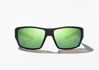 Bajio Vega Black Matte - Green Mirror Glass