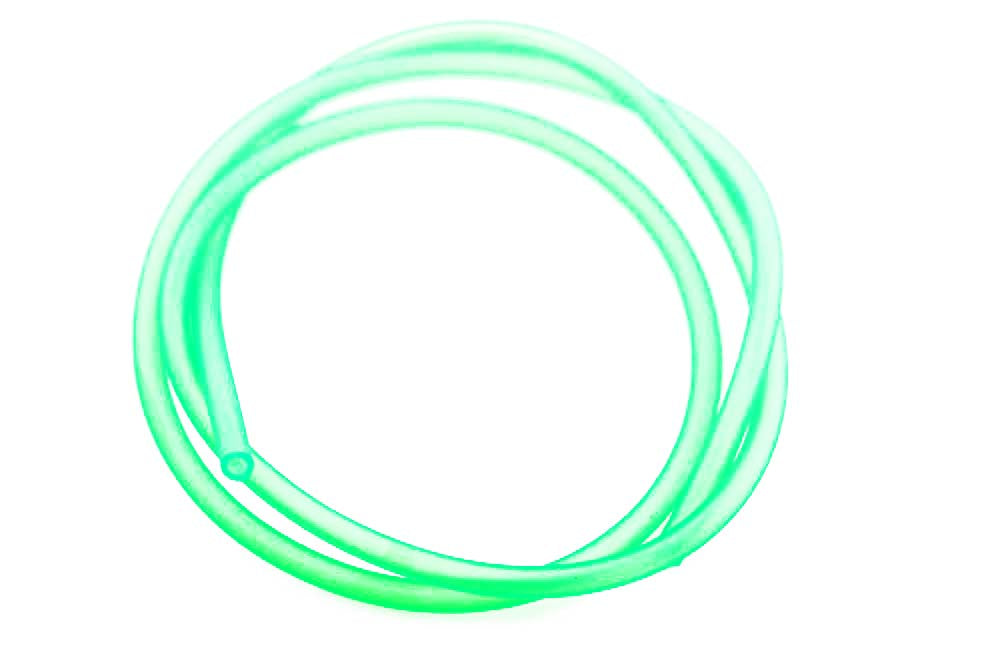 Silicone Tube Tubefly Hookguide - Glow White