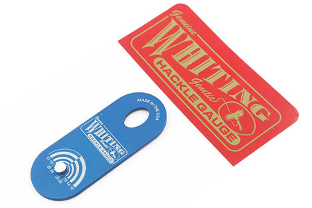 You added <b><u>Whiting Hackle Gauge - Blue</u></b> to basket.