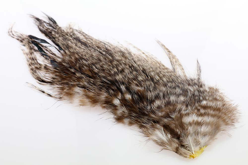 Whiting Bird fur - Grizzly 