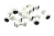 Dumbbell Lead Eyes Pearl White - M