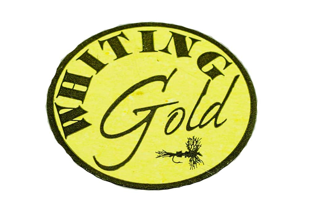 (Gold Grade) Whiting Red Label Dryfly - Coachman Brown
