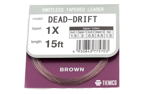You added <b><u>Tiemco Feather Light Leader 9'5 ft</u></b> to basket.