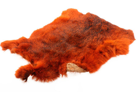 You added <b><u>Whole Rabbit Pelts - Natural Grey dyed Orange</u></b> to basket.