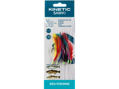 You added <b><u>Kinetic Sabiki Rooster Tail 130Cm</u></b> to basket.