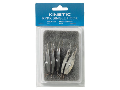 You added <b><u>Kinetic Rykk Single Hook</u></b> to basket.