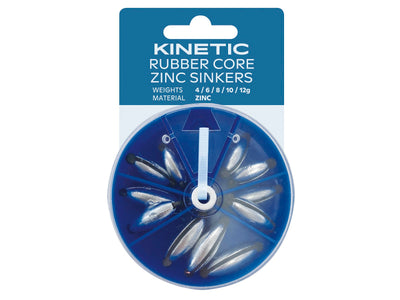 You added <b><u>Kinetic Rubber Core Sinkers</u></b> to basket.