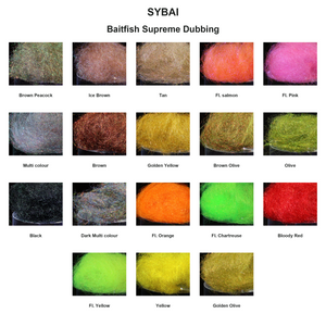 You added <b><u>Baitfish Supreme Dubbing</u></b> to basket.