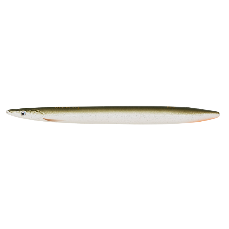Savage Gear Line Thru Sandeel Matt White Tobis