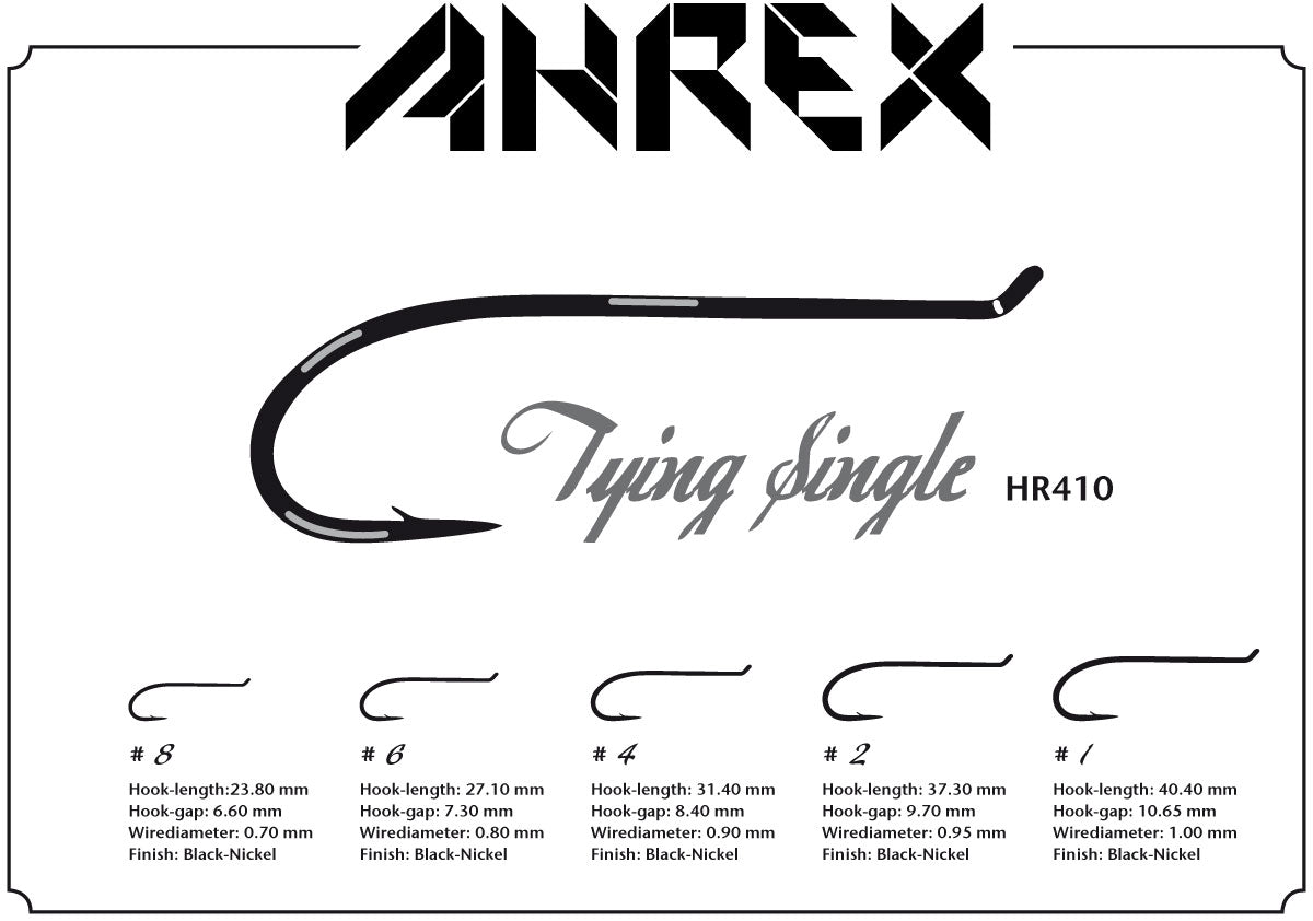 AHREX HR410 Hooks - Tying Single 