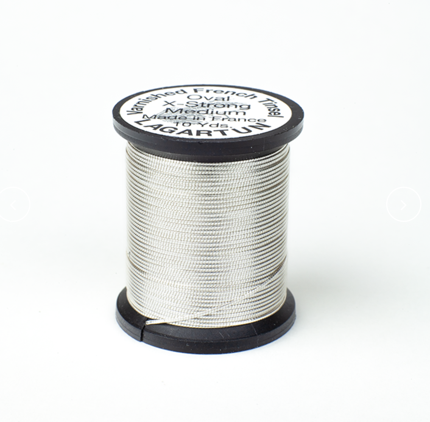Lagartun Metal Oval Tinsel - Silver
