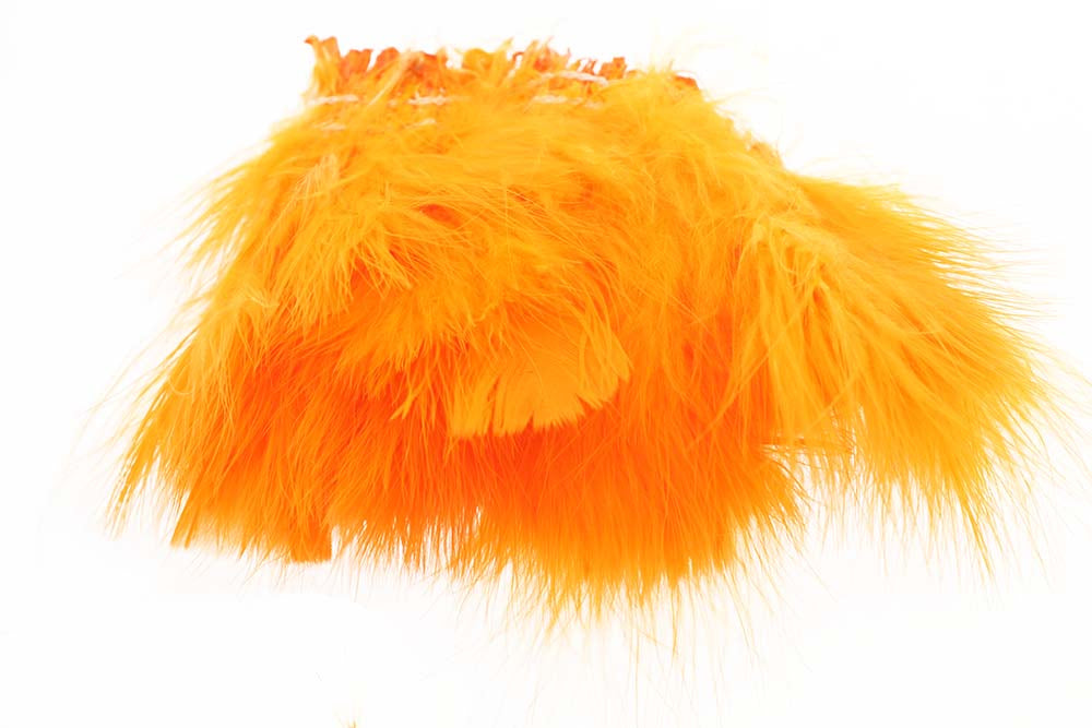 Strung/Blood Quill Marabou - Fl. Orange
