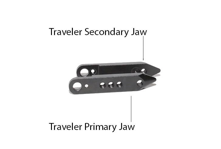 Renzetti - Traveler Secondary jaw (back) - Round Ends - For repair