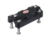 Black Berkley Mount Base Rail Adaptor with metal mounting parts.